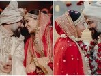 Luv Ranjan and Alisha Vaid on their wedding day.