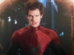 Andrew Garfield as Peter Parker aka Spider-Man in Spider-Man: No Way Home.