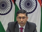 MEA spokesperson Arindam Bagchi briefs the media about Operation Ganga on Monday, February 28, 2022. (Screengrab/MEA YouTube) MEA spokesperson Arindam Bagchi briefs the media about Operation Ganga on Monday, February 28, 2022. (Screengrab/MEA YouTube)