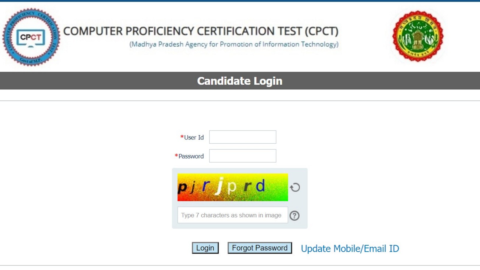 MP CPCT 2022 admit card released at cpct.mp.gov.in, direct link here