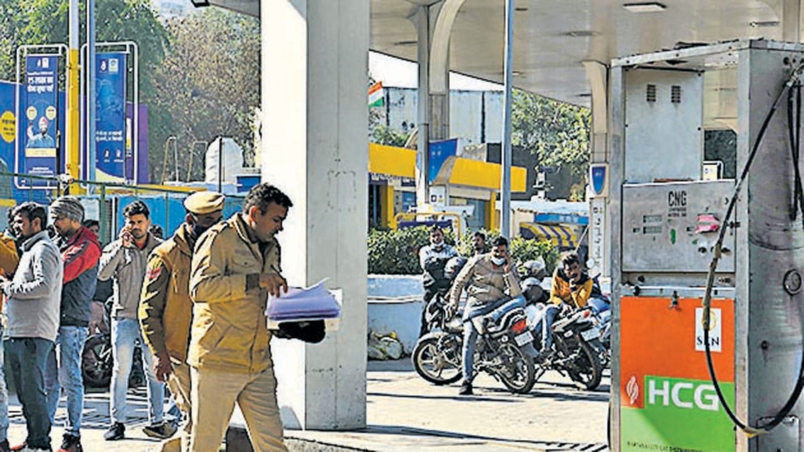 CNG station in Gurugram stabbed 
