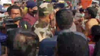 Bengal BJP protest: A clash was reported in Balurghat.&nbsp; (ANI )