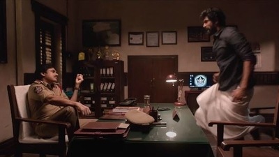 Pawan Kalyan and Rana Daggubati in Bheemla Nayak.
