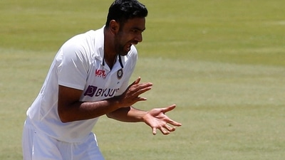 Ravichandran Ashwin in action against South Africa (REUTERS)