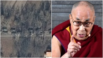 (Left) Russian tanks move towards Ukrainian Kyiv, this amid Dalai Lama's call for dialogue. (Left) Russian tanks move towards Ukrainian Kyiv, this amid Dalai Lama's call for dialogue. 
