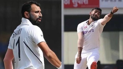 Mohammad Shami and Jasprit Bumrah Mohammad Shami and Jasprit Bumrah