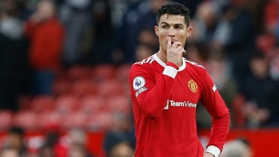 Manchester United's Cristiano Ronaldo (REUTERS)