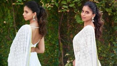 Suhana Khan from her latest photoshoot. Suhana Khan from her latest photoshoot.