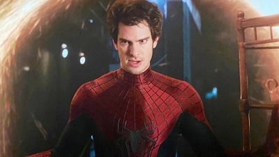 Andrew Garfield as Peter Parker aka Spider-Man in Spider-Man: No Way Home. Andrew Garfield as Peter Parker aka Spider-Man in Spider-Man: No Way Home.