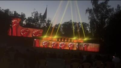The 41-minute light and sound show at the National Martyrs’ Memorial, Hussainiwala, Ferozepur, has been introduced at a cost of  ₹5.7 crore by the state government to pay homage to martyrs who sacrificed their lives for the freedom of the country. (HT Photo)
