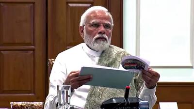 Prime Minister Narendra Modi on Monday spoke to his Slovakian and Romanian counterparts to discuss the evacuation of Indian nationals from Ukraine. (ANI PHOTO.)