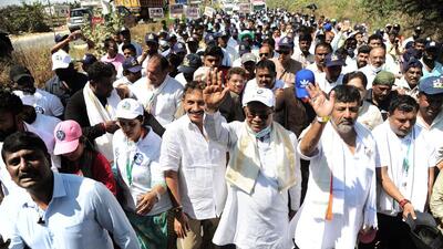 Cases were filed against DK Shivakumar, Siddaramaiah and other senior leaders of the Congress by the Ramanagara district administration. (ANI) Cases were filed against DK Shivakumar, Siddaramaiah and other senior leaders of the Congress by the Ramanagara district administration. (ANI)