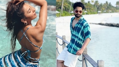 Rakul Preet Singh and Jackky Bhagnani are holidaying in Maldives. Rakul Preet Singh and Jackky Bhagnani are holidaying in Maldives. 