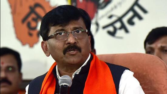 Shiv Sena's Rajya Sabha MP Sanjay Raut on Monday tweeted that the “game has just begun”, and added that he would soon address a press conference to share details of the allegations. (HT File)