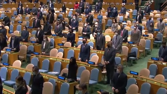 Special UN General Assembly session begins with a minute of silence.