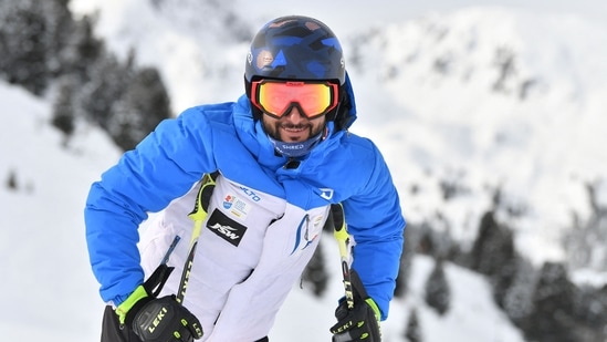 India' skier Mohammad Arif Khan