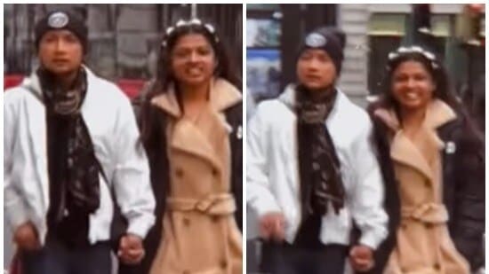 Pawandeep Rajan and Arunita Kanjilal spotted in London. (Instagram) Pawandeep Rajan and Arunita Kanjilal spotted in London. (Instagram)
