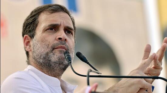 Rahul Gandhi’s comments on Tamil Nadu, during the budget session of Parliament earlier this month, were praised by MKStalin. (ANI)