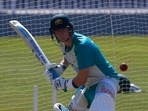 Steve during practice session at the Pindi Cricket Stadium, in Rawalpindi. Steve during practice session at the Pindi Cricket Stadium, in Rawalpindi.