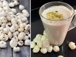 Maha Shivratri Recipe: Makhana Smoothie(Pinterest, Instagram/Munmun Ganeriwal) Maha Shivratri Recipe: Makhana Smoothie(Pinterest, Instagram/Munmun Ganeriwal)