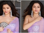 Actor Rubina Dilaik took to Instagram recently to share pictures of herself from a glamorous photoshoot for which she donned a sheer saree and bustier-style blouse. Rubina often delights her 7.6 million followers with snippets from her daily life. This post also left her fans excited, who took to the comments section to shower her with praises. Scroll ahead to see Rubina's photos and find what netizens commented on the post.(Instagram/@rubinadilaik)