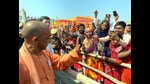 On the last day of campaigning in the constituencies going to poll in the sixth phase of UP polls on March 3, Yogi addressed a series of public meetings in various districts (Sourced)