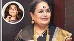 Usha Utthup at 22 (inset) and at 74 Usha Utthup at 22 (inset) and at 74