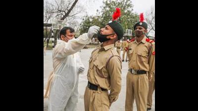 On Monday, Jammu and Kashmir witnessed the lowest daily Covid-19 infections in 21 months with just 42 cases. (PTI File Photo)