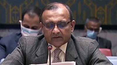 TS Tirumurti, the permanent representative to the UN, (ANI) (HT_PRINT)