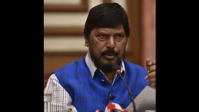 Union minister for social justice and empowerment Ramdas Athawale on Tuesday said the government had started the preparation for bringing Indian nationals back from Ukraine when war in that country was only a possibility. (HT FILE PHOTO)