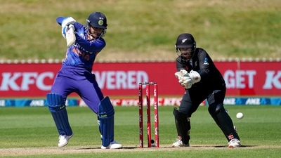 India's Smriti Mandhana in action. (ANI) India's Smriti Mandhana in action. (ANI)