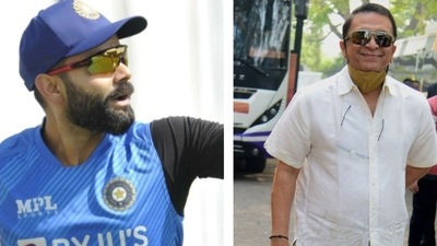 Virat Kohli the captain lauded by batting great Sunil Gavaskar ahead of 100th Test: 'He was reeling off hundreds just every other innings' (HT COLLAGE) Virat Kohli the captain lauded by batting great Sunil Gavaskar ahead of 100th Test: 'He was reeling off hundreds just every other innings' (HT COLLAGE)