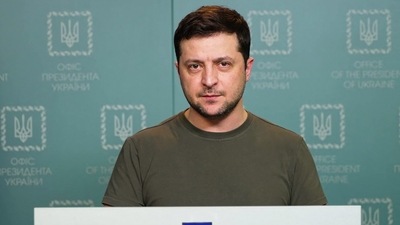 Ukrainian President Volodymyr Zelenskyy (AFP)