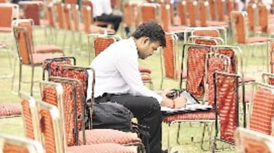 Many in the state are preparing for all kinds of jobs--army to police, railway to staff election commission (HT)