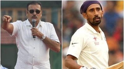 Ravi Shastri was among those who expressed support for Wriddhiman Saha. (PTI/File) Ravi Shastri was among those who expressed support for Wriddhiman Saha. (PTI/File)