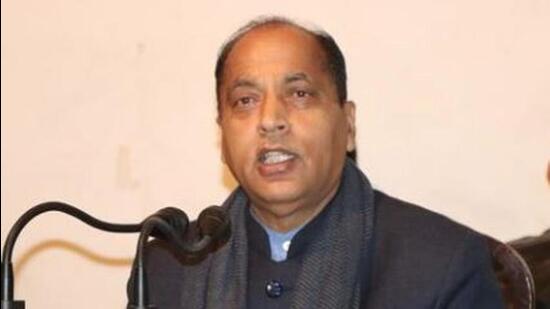 Chief minister Jai Ram Thakur said that the state government was committed to ensuring the overall and balanced development of Mandi’s Nachan area. (HT File Photo)
