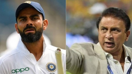 Virat Kohli; Sunil Gavaskar Virat Kohli; Sunil Gavaskar