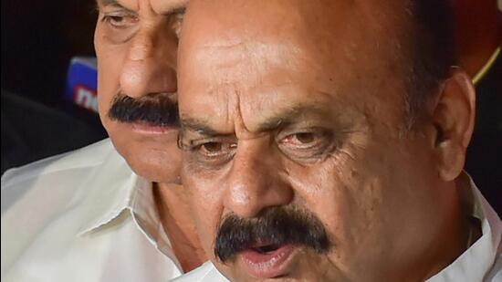 Karnataka chief minister Basavaraj Bommai also expressed confidence that the BJP will increase its strength in north and southern Karnataka regions and will return to power in 2023 (PTI)