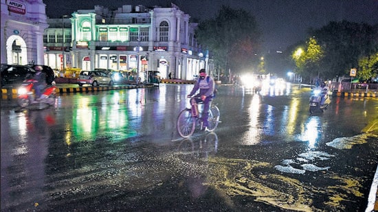 maximum temperature in the Indo-Gangetic Plains, including Delhi, east and northeast India along with most parts of southern India are expected to record below normal maximum temperatures. (HT File)
