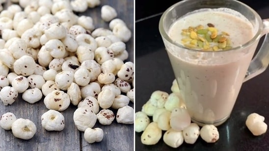 Maha Shivratri Recipe: Makhana Smoothie(Pinterest, Instagram/Munmun Ganeriwal)