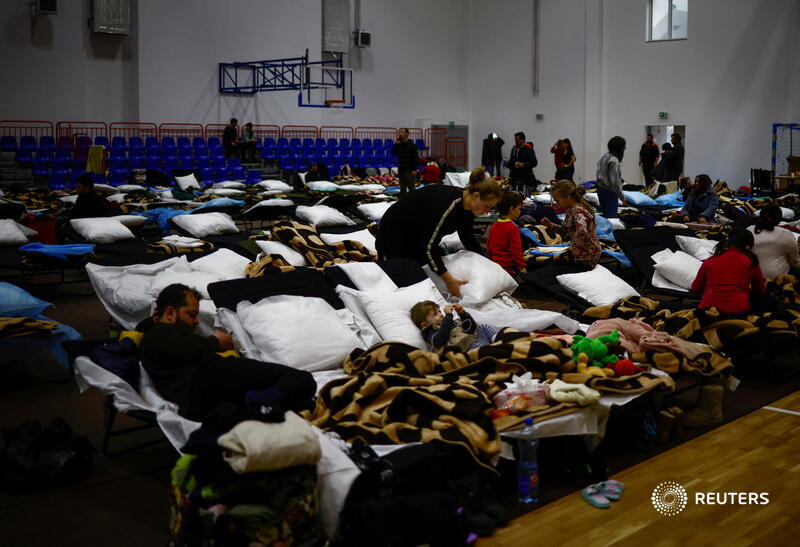 (EU) estimates that up to 4 million people may try to leave the country.(REUTERS)