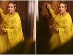 Neha Dhupia is currently basking on the success of her recent release A Thursday. Neha's fashion game has been strong since day 1. The actor is a mother of two now and still manages to ace any outfit she dons. Her Instagram handle is a lookbook for all things stylish. In her recent pictures, the Singh is King actor looked breathtaking in a yellow embroidered salwar suit.