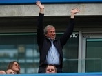 Chelsea owner Roman Abramovich in the stands