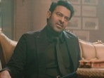 Prabhas in the Radhe Shyam release trailer. Prabhas in the Radhe Shyam release trailer. 