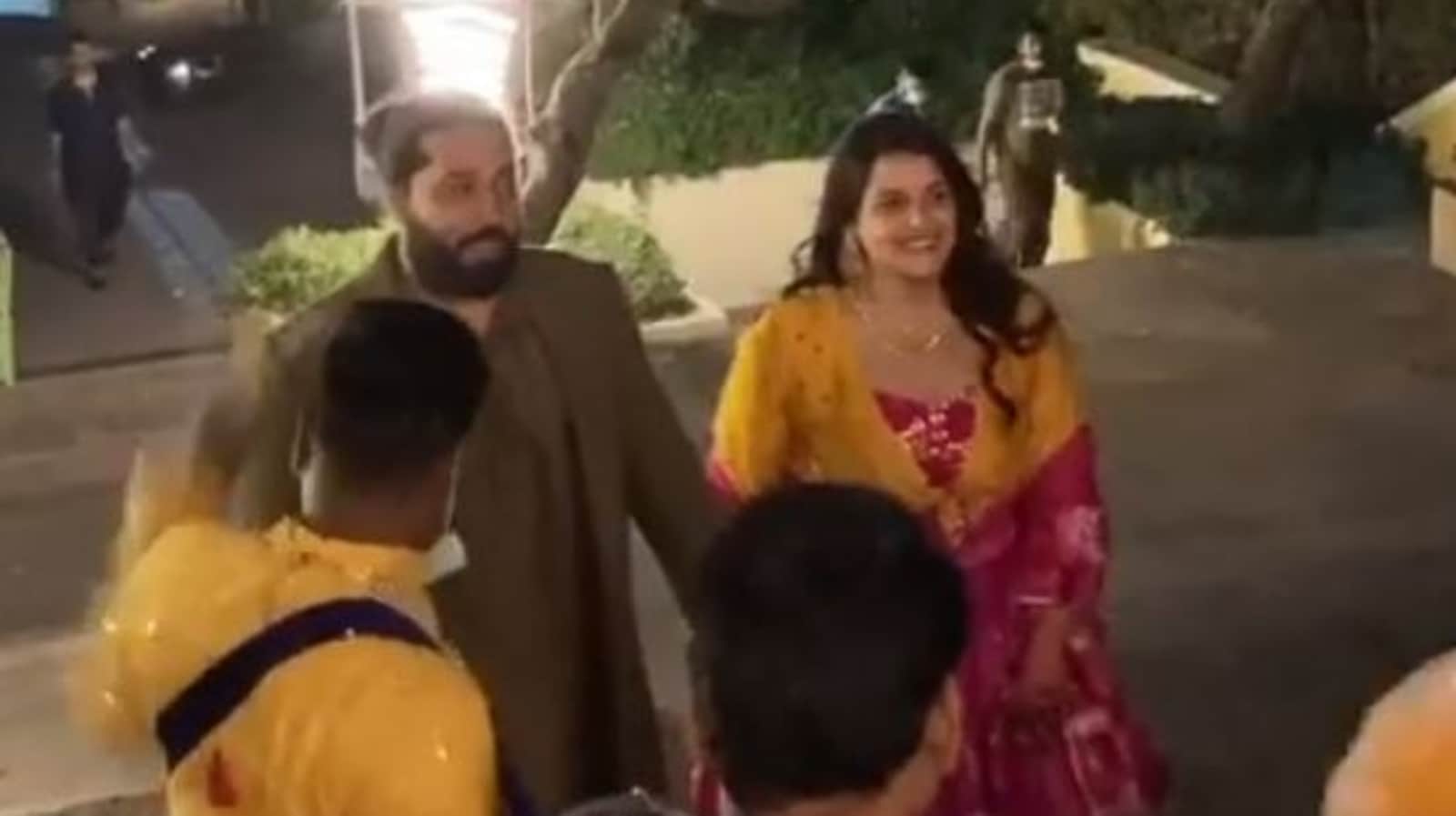 Pankaj Kapur confirms daughter Sanah Kapur’s wedding, she grooves with groom Mayank Pahwa in pre-wedding celebrations