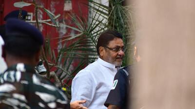 Nawab Malik, who was vocal against the central agencies, especially the Narcotics Control Bureau (NCB), is the second NCP minister arrested by the ED (Bhushan Koyande) Nawab Malik, who was vocal against the central agencies, especially the Narcotics Control Bureau (NCB), is the second NCP minister arrested by the ED (Bhushan Koyande)