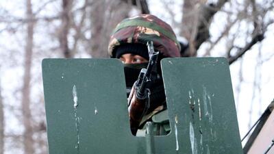 A police spokesperson said that at around 8.45 pm, the Jammu and Kashmir police received information about a terror incident at Kolpora area of Kulgam in south Kashmir. (ANI) A police spokesperson said that at around 8.45 pm, the Jammu and Kashmir police received information about a terror incident at Kolpora area of Kulgam in south Kashmir. (ANI)