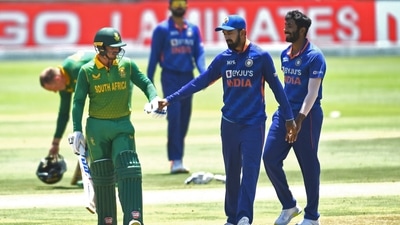KL Rahul and Quinton de Kock exchange fist bump (ANI/File Photo) KL Rahul and Quinton de Kock exchange fist bump (ANI/File Photo)