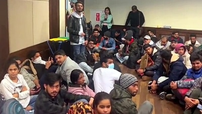 Approximately 8,000 Indians, mainly students, are stranded in Ukraine. (ANI)