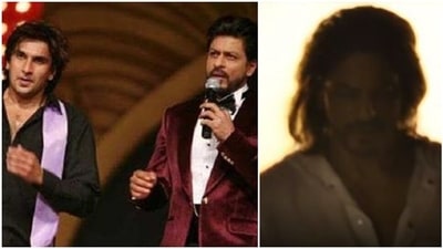 Ranveer Singh has reacted to Shah Rukh Khan's Pathan teaser.